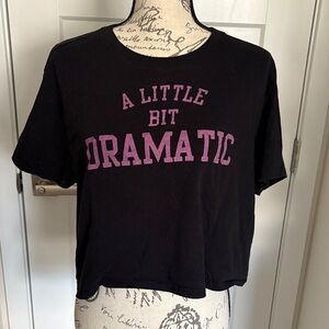 AExMean Girls Cropped Graphic T-Shirt